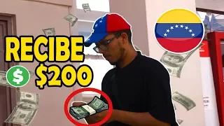 ¡INCREIBLE! Le doy $200 a VENEZOLANO y esto hace...