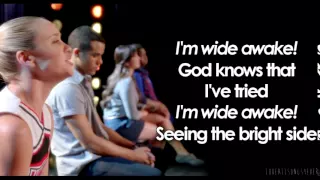 Glee - Wide Awake (Lyrics)