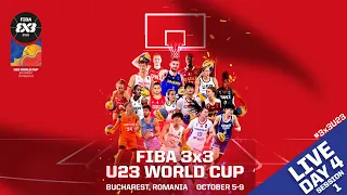 RE-LIVE | FIBA 3x3 U23 World Cup 2022 | Day 4/Session 1