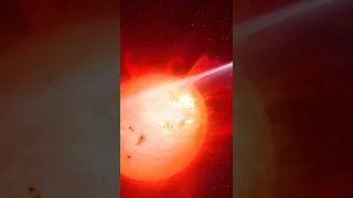 Artist’s Impression Of the Exotic Binary Star System AR Scorpii #shorts