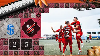 GOLEADA NAS QUARTAS! São Joseense 2x5 Athletico Paranaense | MELHORES MOMENTOS