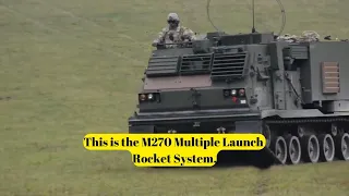This is America's M270 Multiple Launch Rocket System #usmilitary