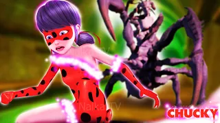 🐞LADYBUG and CAT NOIR vs CHUCKY😱 MIRACULOUS LADYBUG and GOOD GUY 15!🐞Леди Баг и Супер Кот