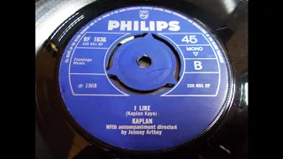 Kaplan  -  I Like        Great Rare UK Psych 45