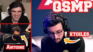 QSMP Foolish reacts to the Mario Kart tournament video with Etoiles and Antoine