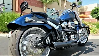 2018 Stage IV Fatboy 117 Cubic Inch with Bassani Road Rage Exhaust