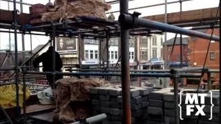 Building Site Scaffolding Collapse - Special Effects Case Study