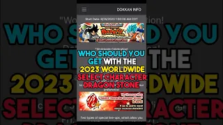 Who Should You Get With The 2023 Worldwide Select Character Dragon Stone