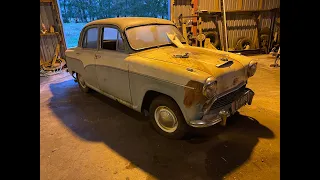 1956 Austin Cambridge A55 underbody