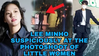 LEE MINHO AND KIM GO-EUN SPOTTED AND SUSPICIOUSLY AT THE PHOTOSHOOT #leeminho #kimgoeun #mineun