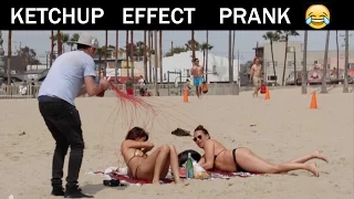 Ketchup Effect Prank👺 - Julien Magic