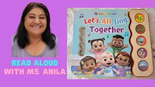 Cocomelon Sound Book - Let's All Sing Together Song Book - Cocomelon Early Bird Songs Book