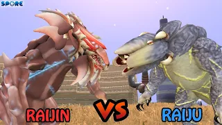 Raijin vs Raiju | Titan Arena [S3E9] | SPORE