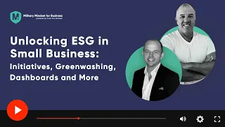 S1E24 | Unlocking ESG in small business: Initiatives, Greenwashing, Dashboards & more |Oliver Barnes