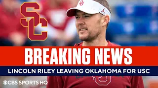 BREAKING: Lincoln Riley Leaving Oklahoma for USC Head Coaching Job | CBS Sports HQ