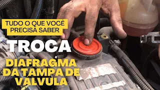 BARULHO DE ASSOBIO NO MOTOR DO FIAT ARGO | TROCA DO DIAFRAGMA 🔴