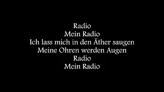 Rammstein - Radio (Lyrics)