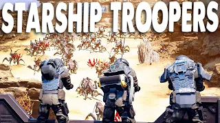 UPDATE - THIS NEW STARSHIP TROOPERS FPS GAME IS GREAT - Starship Troopers: Extermination FIRST LOOK