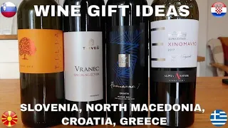 Wine Gift Ideas: Croatia, Slovenia, Greece, North Macedonia