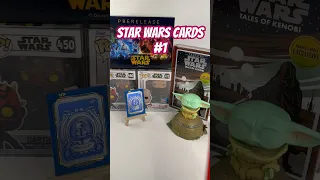 Распаковка карточек по Star Wars #starwars #распаковка #unboxing #collectingcards #cards