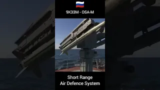 9K33M - OSA-M  Short Range Air Defence System  | 🇷🇺 RUSSIAN Navy #viral #youtubeshorts #shorts