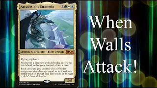 Can we make Arcades the Strategist strong? A Wall Commander Deck