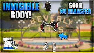 *SOLO* GTA 5 FULLY INVISIBLE BODY GLITCH AFTER PATCH 1.68! GTA 5 ONLINE INVISIBLE BODY (NO TRANSFER)