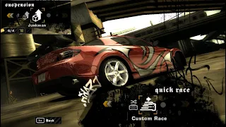 NFS Most Wanted - Mazda RX 8 (Junkman Performance Test)