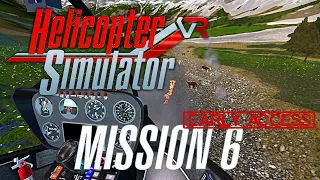 Helicopter Simulator VR 2021 - Rescue Missions - Early Access, Mission 6, Stray Cows