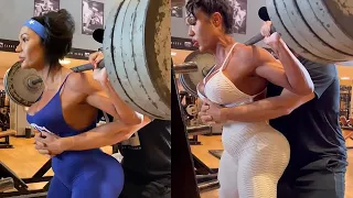 Woman Uses Fake Weights In The Gym