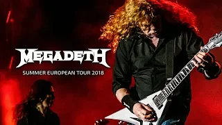 Megadeth - Summer European Tour 2018