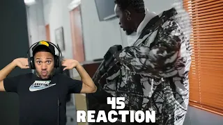 BLACK SHERIFF CAN'T MISS! Black Sherif - 45 (Official Video)(Reaction)