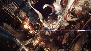 Shiki Ryougi vs. Souren Araya fight scene 60FPS HD