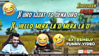 Shreeman Legend-X Bro Ijjat To De 😂🤣|Marathi Stream|Pubg Mobile Highlight