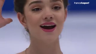 Evgenia Medvedeva - LP, WR, Worlds 2017 (francetvsport)