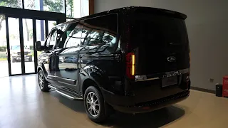 Ford Tourneo Custom Detailed video of external and internal space (4K)