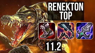 RENEKTON vs VIEGO (TOP) | 7/1/3, Godlike | KR Diamond | v11.2