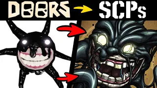 What if ROBLOX DOORS ENTITIES Were SCPs?! (Lore & Speedpaint)