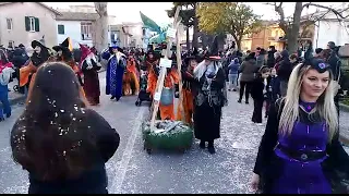 Carnevale nepesino 2023 Carro de "I Cappellacci" - le streghe e i maghi