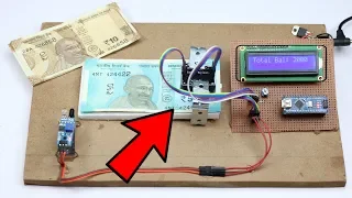 How to Make a Currency Counter Machine at home