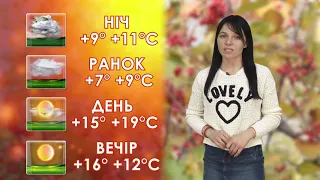 Погода на 18 жовтня