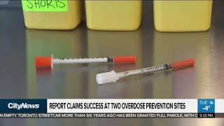 Report claims success at 2 overdose prevention sites