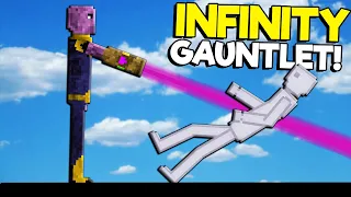 I STOLE the INFINITY GAUNTLET from Thanos in People Playground!