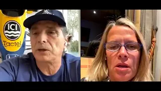 Nelson Piquet e Mariana Becker (Live Instagram)