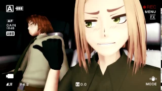 【MMD APH】Waking Up Friend In a Car