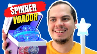 ESSE BRINQUEDO ATÉ ADULTO VAI GOSTAR - FLYNOVA PRO - SPINNER VOADOR ALIEXPRESS