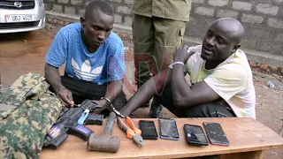 Police picks up two suspects in Nyendo area over armed robbery