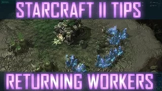 Starcraft II Tips - Returning Workers to Mine & Queuing Unit Commands