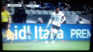 Deutschland vs. Italien - 29/03/2016