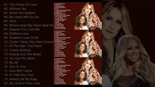 Celine Dion, Mariah Carey, Whitney Houston - Best Songs Best Of The World Divas 🎶 #shorts